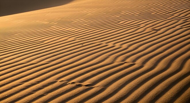 A serene sand texture shaped by wind into delicate ripples, perfect for natural-themed backgrounds, branding, and editorial layouts.