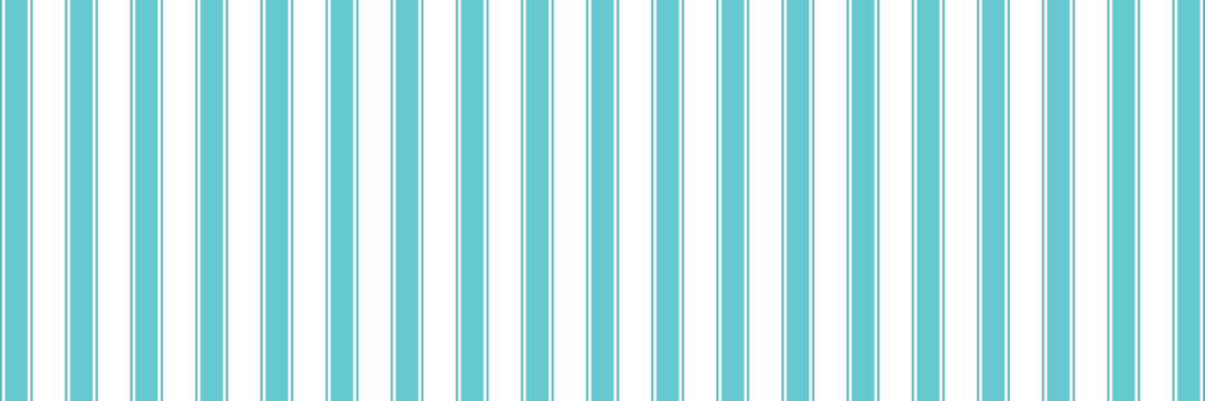 Light teal vertical stripe pattern for apparel and home decor textile design, seamless geometric repeat wallpaper.