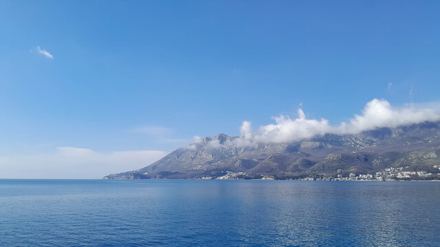 Becici Vidkovac penisula near Budva Montenegro.