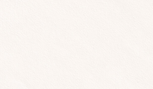 Light beige rough paper texture background. Macro close up of white blank watercolor sheet surface. Natural material pattern for artistic design, stationery mockup and clean minimalist backdrop