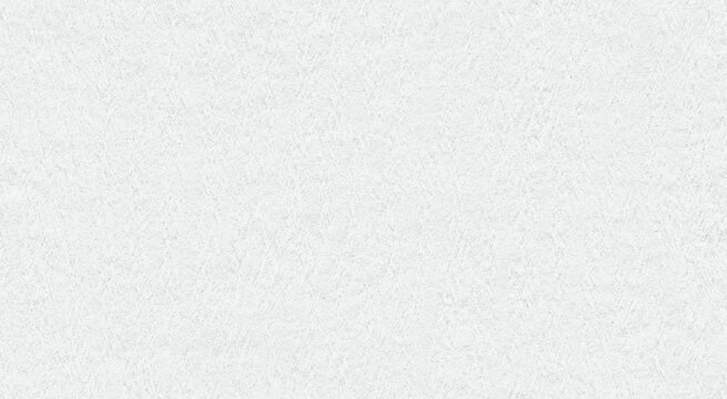 White texture paper background. Rough blank cardboard sheet with grainy surface pattern. Minimalist wall material for graphic design layout, art project, stationary template and craft supply
