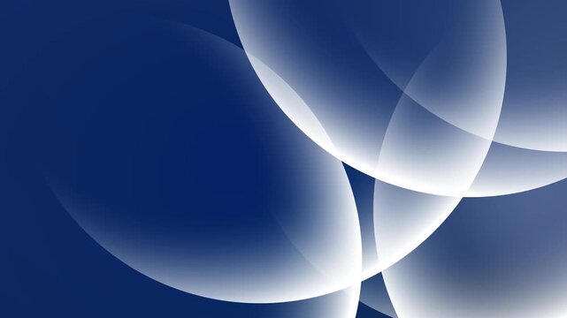 Soft blue abstract background, gradient light effects and circular line elements, Modern gradient abstract background with glass circles and soft blur