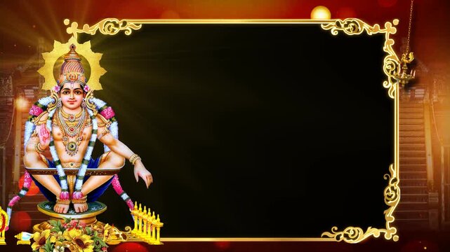 Lord Ayyappan Sacred Sabarimala Temple Animation