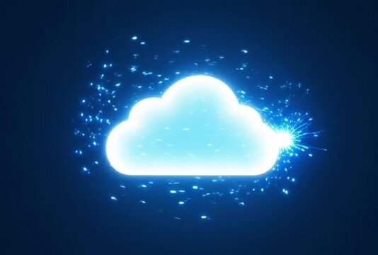 heart cloud background