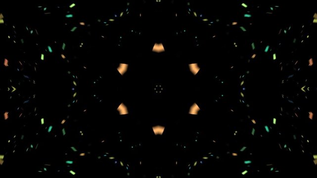 fireworks in the night sky