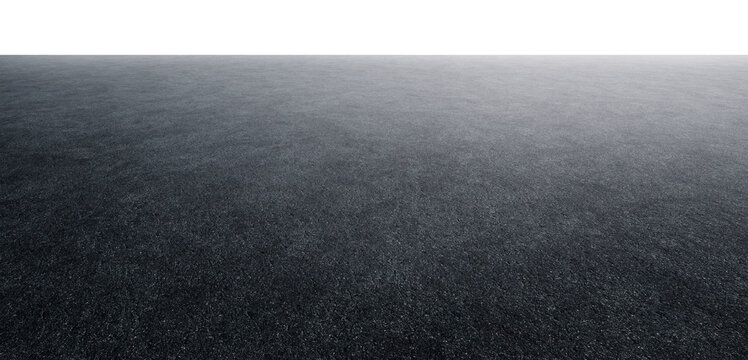 3d Empty asphalt road surface background rendering perspective