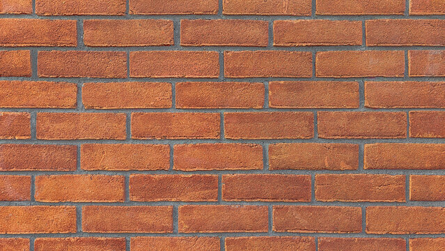 the old red brick wall