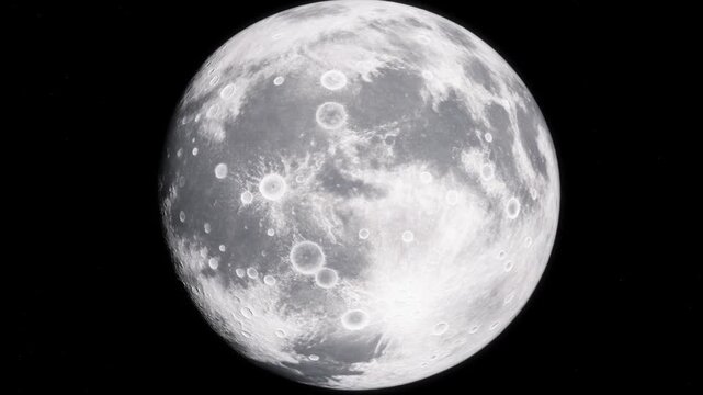 seamless moon phases animation with alpha channel transparent lunar cycle loop