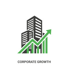 Fototapeta premium Corporate growth and development concept.