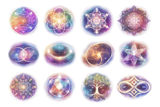 Sacred Geometry Cosmic Symbols