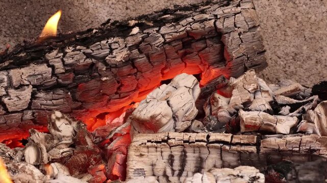 beautiful grill fire