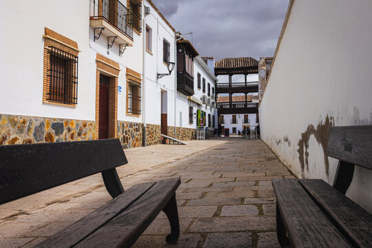 In the historic center of Tembleque
