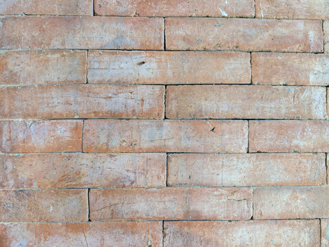dark red brick wall texture, suitable for background design.