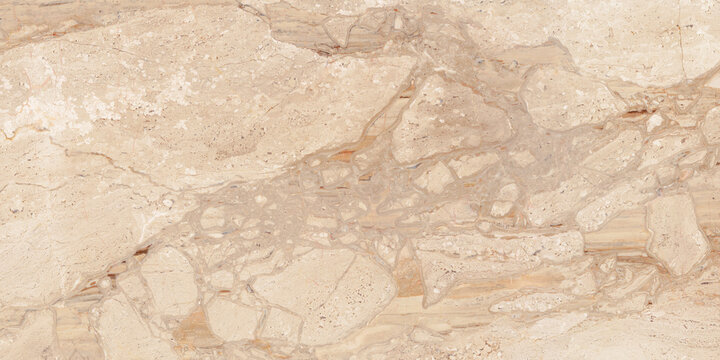 Natural Italian travertine stone. High-quality marble texture for ceramic tiles and backgrounds