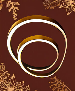 Ein unendliches goldenes Band.