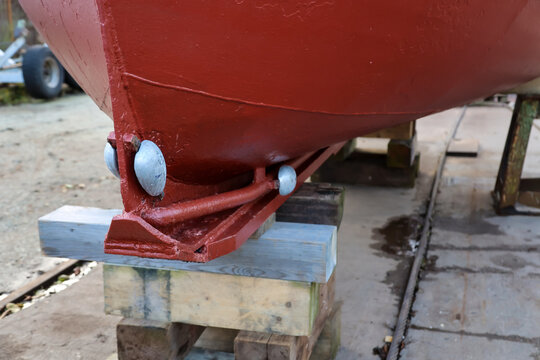 Details und Ausr&uuml;stung eines Krabbenkutters an der Nordsee.