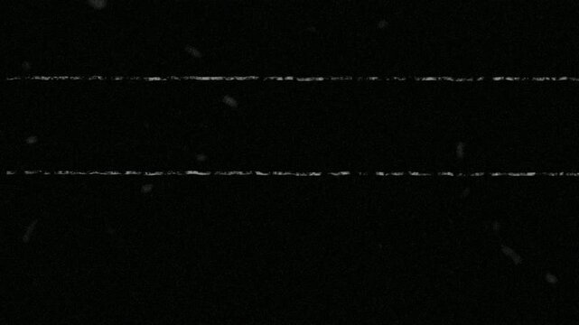 Analog TV Static Noise with Horizontal Scanlines Loop Retro Signal Interference Background