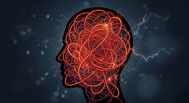 Cracked Piggy Bank and Broken Arrow Concept for Financial Stress and Bankruptcy