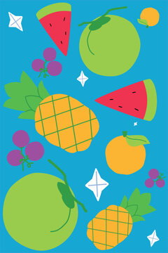 Tropical_Fresh_fruit_pattern