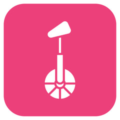 Monocycle Icon Style © designing ocean