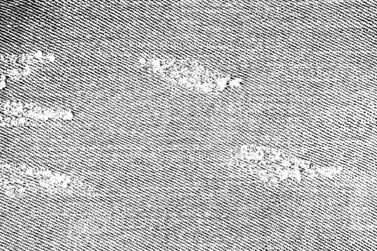 Seamless distressed denim texture overlay on a transparent background