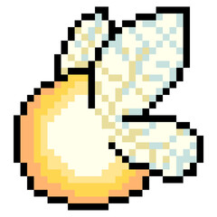 Fototapeta premium cute fantasy creature pixel art