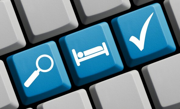 Online schnell und einfach nach Hotels suchen