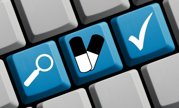 Online schnell und einfach nach Medikamenten suchen