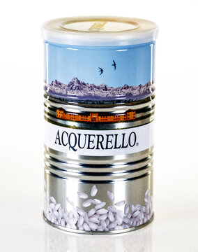 AQUERELLO carnaroli italian rice tin