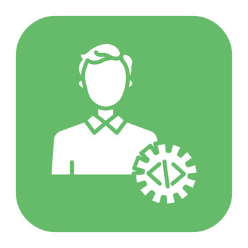 Web Developer Male Icon
