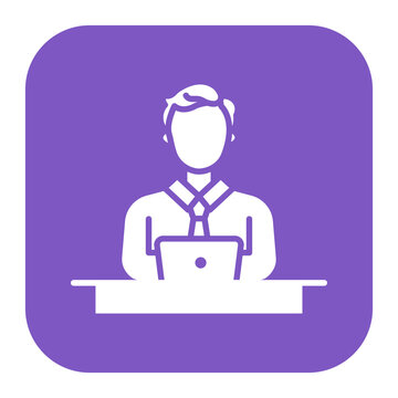 Office Worker Icon