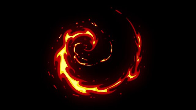 fire animation for background loop and titles and intros overlays and and logo animations 4k footage, fire 2d flash animation, explosive for logos animation
