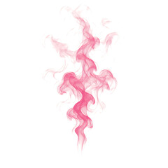 Naklejka premium Fiery red and yellow pixelated shape with glitchy fragments on a white background keywords: abstract, fiery, red, yellow, pixelated, shape, glitchy, fragments, white, background, digital, mosaic