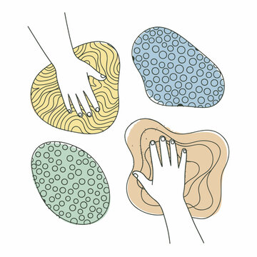 Hands Washing with Soap and Water Demonstration.