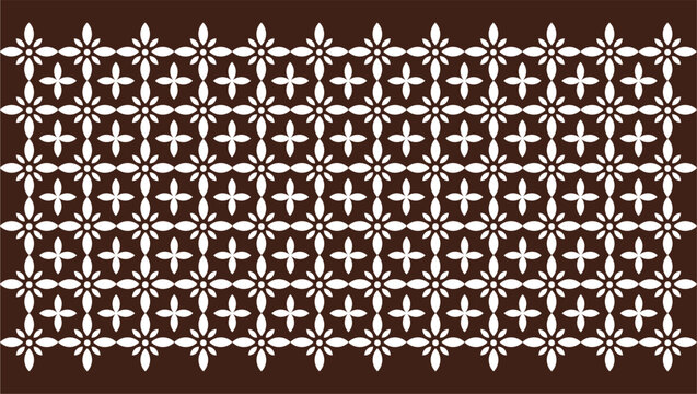 Geomteric batik pattern modern 