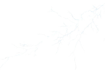 Fototapeta premium Electric lightning bolt striking, demonstrating power and energy with a bright natural electrical discharge effect