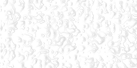 Fototapeta premium Gray wavy lines on white background texture pattern design element
