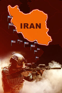 Conflict between Iran and USA in 2026 with focus on oil and military actions