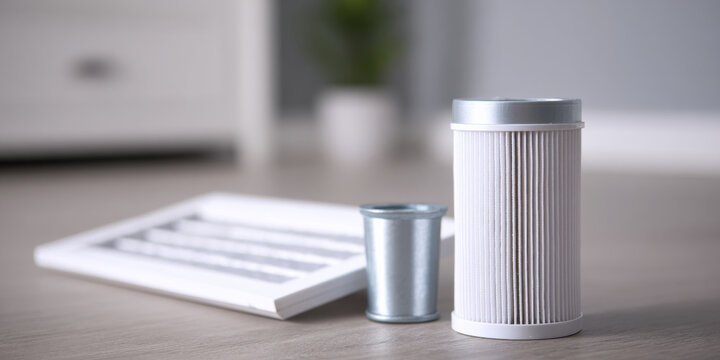 Air purifier filter and pre-filter components