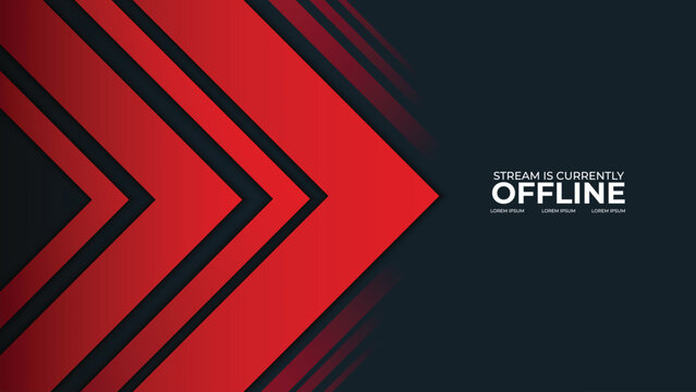 Abstract red background with streaming light effects, motion blur streaks, and high-tech digital style for modern media visuals