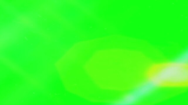 A vibrant video showcasing a bright green background with colorful diagonal lines moving across the screen.