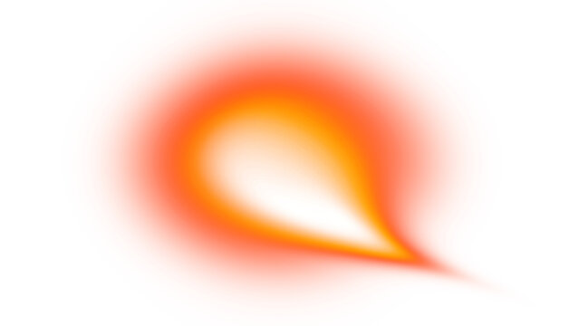 Fire flash explotion effect for design elements