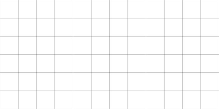Grid paper wireframe pattern textured background. Used for notes graph documents business and education. Graph, drafting paper regular square lines grid, mesh pattern. vector