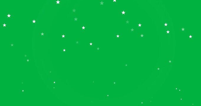 Digital animation of snow globe against clouds on blue background