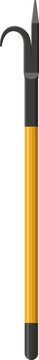 Fishing gaff tool with a sharp tip and hook