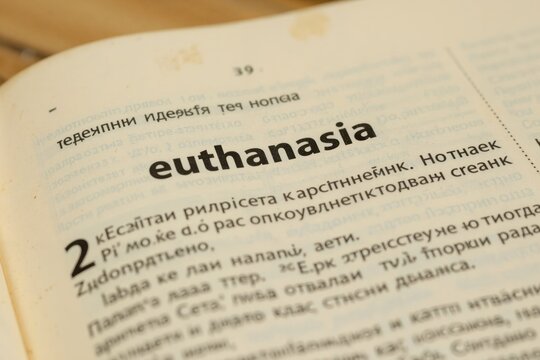 euthanasia - a word that is not in the dictionary