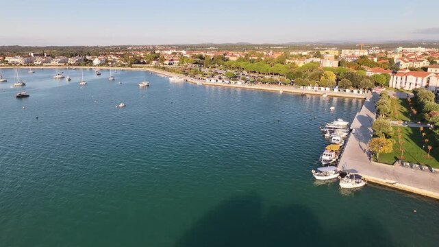 Umag Sunset Adriatic Coast Golden Hour
