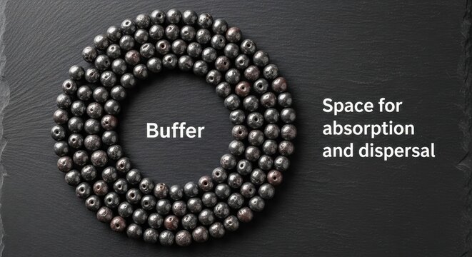 Flat lay of a collection of small beads, gigapixel standard v2 6x