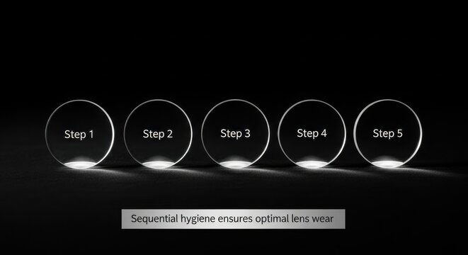 Structured Arrangement of Five Lenses, Steps 1-5, Gigapixel Standard v2