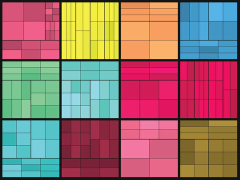 Modern Bento Grid Layout UI Kit &ndash; Clean Dashboard & Web Design Components
